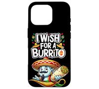 Genie In A Bottle Cita de Comida Mexicana Deseo un Burrito Carcasa para iPhone 16 Pro