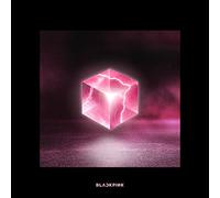 GENIE MUSIC Blackpink - Square UP [Black Ver.] (1st Mini Album) CD+Photobook+Renticular Lyrics+Postcard+Photocards+Double-Sided Folded Poster