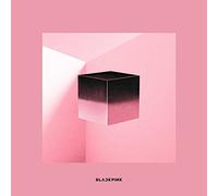 GENIE MUSIC Blackpink - Square UP [Pink Ver.] (1st Mini Album) CD+Photobook+Renticular Lyrics+Postcard+Photocards+Double-Sided Folded Poster
