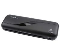 Genie Plastificadora LA 200, incluye láminas (aptas hasta DIN A4, para laminación en caliente de 80-125 micras), color negro