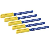 GENIE Quicktester - Juego de 5 lápices para verificar Billetes Falsos