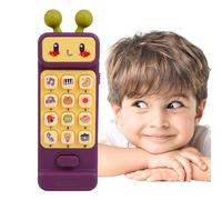 Genikeer Juguete para teléfono Celular para niños pequeños, Teléfonos de Juguete para niños, Juguetes para teléfonos móviles Teléfono de Juguete para bebés para niños y niñas, Juguetes para teléfonos