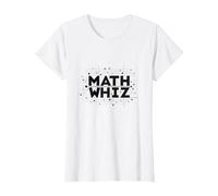 Genio de Las matemáticas: cálculos Inteligentes para entusiastas de los números Camiseta, Mujer, Blanco, XL