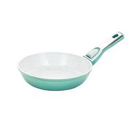 Genius Cerafit Revolution - Sartén (20 cm, antiadherente, cerámica, mango extraíble, apta para todo tipo de fuegos, inducción, horno, lavavajillas, turquesa)