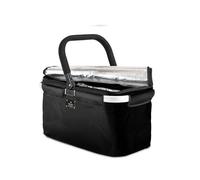 Genius Cesta de la compra térmica Falko, color negro