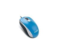 Genius DX-110 USB Óptico 1000DPI Ambidextro Azul - Ratón (USB, Oficina, Botones presionados, Rueda, Óptico, 1000 dpi)