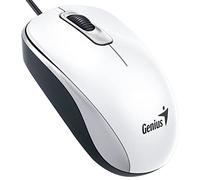 Genius DX-110 USB Óptico 1000DPI Ambidextro Blanco - Ratón (USB, Oficina, Botones presionados, Rueda, Óptico, 1000 dpi)