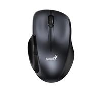 Genius Ergo 8200S - Ratón inalámbrico, diseño ergonómico, clic silencioso, marrón (gris hierro)