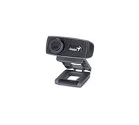 Genius FaceCam 1000X - Webcam (1 MP, 1280 x 720 Pixeles, 30 fps, USB 2.0, CMOS), Color Negro