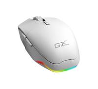 Genius KYE Systems Ratón inalámbrico recargable para juegos 3200 dpi Bluetooth/2.4G Blanco