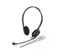 Genius HS-200C - Auriculares de Diadema Cerrados (reducción de Ruido), Negro
