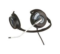 Genius HS-300N 2X 3.5 mm Binaurale Diadema Negro, Azul Auricular con micrófono - Auriculares con micrófono (PC/Juegos, Binaurale, Diadema, Negro, Azul, Alámbrico, 1,8 m)