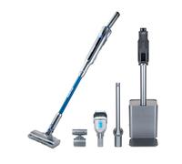 Genius Invictus One SL Aspiradora de mano con batería, aspiradora todo en 1, incluye estación de aspiración y carga, filtro HEPA, cepillo combinado con LED, duración de la batería hasta 40 min