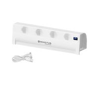 Genius Invictus Therma Boost Basic - Amplificador de calor con batería, 2 modos, pantalla inalámbrica, distribución del calor, ventilador con termostato integrado