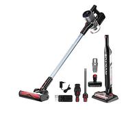 Genius Invictus X9 Facelift Aspiradora inalámbrica de 19 Piezas, en húmedo y seco, con batería de hasta 55 Minutos de autonomía, Alfombra para Coche, Suelos Duros, Filtro HEPA, LED, aspiradora de