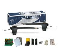 Kit Completo De Puerta De Doble Hoja 400K 3M 230V FAAC GENIUS G-BAT KIT 51701281