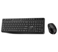 GENIUS KM-8206S - Combo de teclado y mouse inalámbrico silencioso