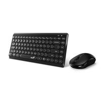 Genius LuxeMate Q8000 - Elegante combo de teclado y mouse inalámbricos