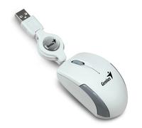 Genius Micro Traveler V2 Mini Ratón USB 1000 DPI Blanco