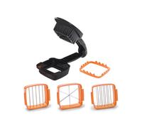GENIUS NICER DICER Nicer Dicer Picadora Quick, 5 piezas, naranja