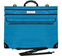 GENIUS PRO Portafolio de arte con un diseño elegante, carpeta para obras de arte, ajustable, correa acolchada para el hombro, funda de portafolio de arte, impacto de color brillante, portafolio de