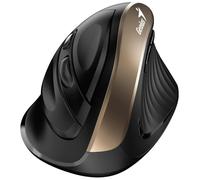 Genius Ratón: Ergo 8250S Ratón silencioso ergonómico vertical inalámbrico (dorado champán)