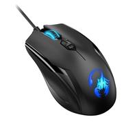 Genius RATÓN GX Gaming AMMOX X1 600, CABLEADO, 3200 dpi, RETROILUMINACIÓN RGB, USB, Negro