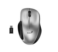 Genius Ratón inalámbrico Ergo 8200S, diseño ergonómico, clic silencioso, tipo C