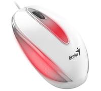 Genius Ratón USB DX-Mini Flash LED White