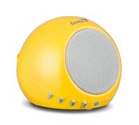 Genius SP-i300 Reproductor de música portátil con altavoz (amarillo)