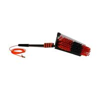 Genius Telescopic Hydrocleaner - Juego de 6 cepillos telescópicos con Cepillo, 7 Metros de Largo, para Vidrio, techos, Coches, caravanas, función de Limpieza 5 en 1, Incluye Tubo de Agua
