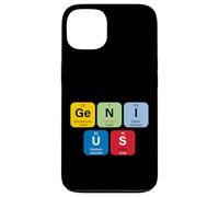 Genius with Periodic Table of Elements Memes Graphic Designs Carcasa para iPhone 13