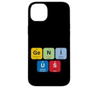 Genius with Periodic Table of Elements Memes Graphic Designs Carcasa para iPhone 14 Plus