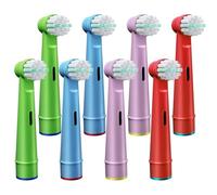GENKENT 8 cabezales de repuesto para cepillo de dientes eléctrico para niños compatibles con Braun Oral B