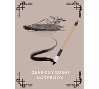 Genkouyoushi Notebook: Writing Practice | Japanese Note | Kanji Paper