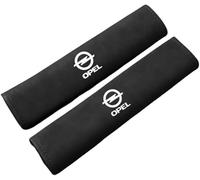 genmaimeifumu 2 Piezas Protector Cinturon Coche para Opel Vivaro, Almohadillas para Cinturón de Seguridad Seat Belt Padding Protector Hombro Cuello,Black