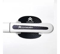 genmaimeifumu 8 Piezas Pegatinas para Manija Puerta Coche para Citr-oen C4, Material Protector Tirador Antiarañazos Autoadhesivo