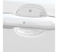 genmaimeifumu 8 Piezas Pegatinas para Manija Puerta Coche para Dacia Logan MCV 2 (II) I 2013-2020, Material Protector Tirador Antiarañazos Autoadhesivo