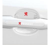genmaimeifumu 8 Piezas Pegatinas para Manija Puerta Coche para Peugeot 2008 II 2019-2023, Material Protector Tirador Antiarañazos Autoadhesivo,D