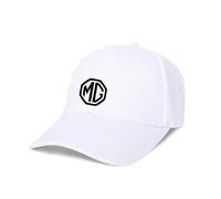 genmaimeifumu Gorra de Béisbol Transpirable para Hombre para MG Marvel R 2021-, Hombre Beisbol Classic Gorra de Cap Lisa Básica Talla Ajustable,White