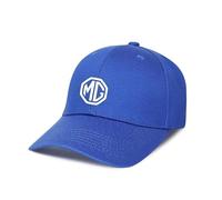 genmaimeifumu Gorra de Béisbol Transpirable para Hombre para MG3 MG4 EV MG5 MG6 HS Marvel R ZS, Hombre Beisbol Classic Gorra de Cap Lisa Básica Talla Ajustable,Blue