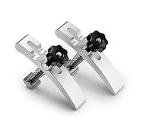 Genmitsu 2PCS T-Track Hold Down Clamp Kit, para trabajar la madera y el metal, ideal para MDF Spoilboard con 6mm agujero roscado y aluminio Spoilboard para M6 Tuerca de ranura en T 16 x 16mm