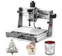 Genmitsu 3020-PRO MAX V2 Fresadora CNC para tallar metal y más, control GRBL fuera de línea, con interruptores de límite y parada de emergencia, espacio de trabajo XYZ eficaz de 300 x 205 x 78 mm