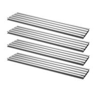Genmitsu 4 Placas de Trabajo CNC de Aluminio para fresadora CNC PROVerXL 4030, 51 x 12 x 0,8 cm