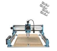 Genmitsu 4040-PRO MAX Fresadora CNC+ Abrazadera de tornillo de fresadora CNC mejorada, control GRBL, máquina de grabado de 3 ejes con recortadora de 710 W