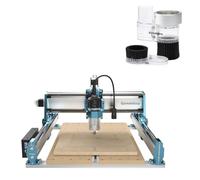 Genmitsu 4040-PRO MAX Fresadora CNC+ Zapata de polvo ABS, control GRBL, máquina de grabado de 3 ejes con recortadora de 710 W
