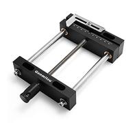 Genmitsu Abrazadera de tornillo de banco de aluminio para mesa de trabajo de escritorio para CNC 3018-PRO/PROVer/PROVer Mach 3/MX3/PROVER XL 4030, 10.2 x 5.5 x 1.6 cm