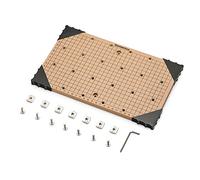 Genmitsu Alerón de rejilla de MDF CNC para máquina enrutadora CNC 3018, compatible con 3018-PROVer/3018-PROVer/3018PROVer Mach3, 300 x 180 x 12 mm, agujeros M6 (6 mm), tornillos y tuercas incluidos