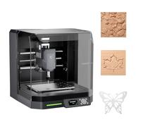 Genmitsu Cubiko - Fresadora CNC, calibración de herramientas con solo pulsar un botón, medición inteligente de tarjetas de altura para fresar placas de circuito, adecuado para metal blando, madera