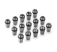 Genmitsu ER11 - Juego de pinzas de resorte de 1 a 7 mm, 1/8 pulgadas, 1/4 pulgadas para dispositivo de sujeción CNC, máquina de grabado, fresado, torno, paquete de 15